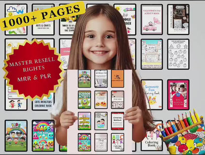 Kids Learning Planners Coloring Work Sheets